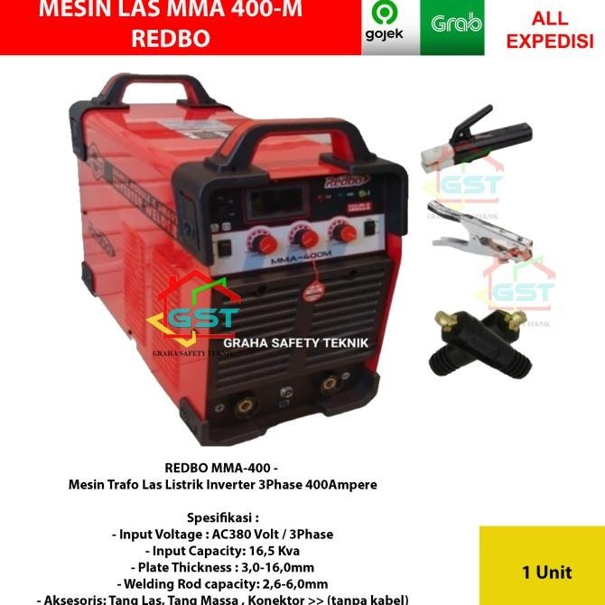 Murah Mesin Las Mma 400A Redbo Travo Las Mma 400M Inverter Welding
