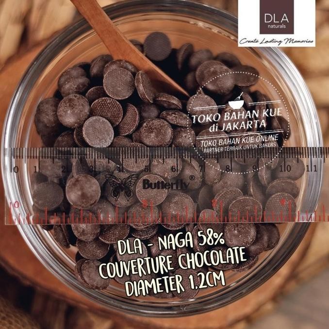 

Murah Dla Naturals - Chocolate Couverture 58% Naga 1Kg Cokelat Coin Coklat