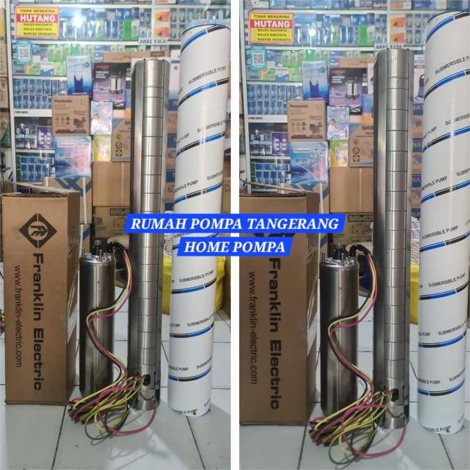Pompa Satelit Franklin 3Hp 3Phase 4Sp 8-16T Out Put 2 Inch Submersible Franklin New Stok