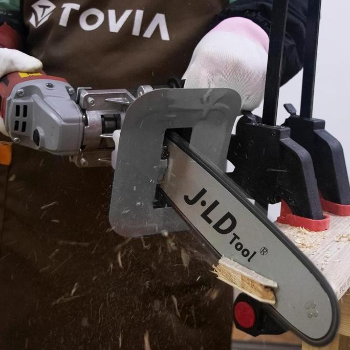 Sale Jld Chainsaw Mini Gergaji 12Inch Gergaji Mini Gerinda Tangan Adapter Chainsaw Gergaji Kayu