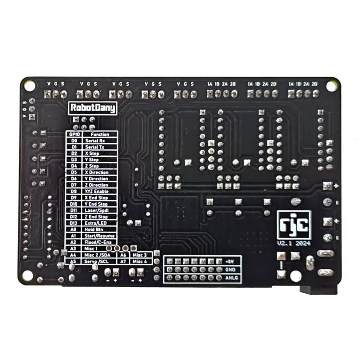 Rjc Dlc V2.1 Cnc Gbrl Controller For Cnc Router Laser Cutting Engrave Cnc 3018 Gerber Original Dan T