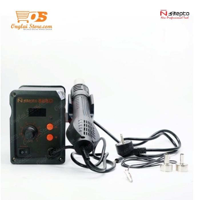 Blower / Solder Uap Nepto 868D / Blower Nepto 868D 868D /S Md Hot Air Original Dan Terpercaya