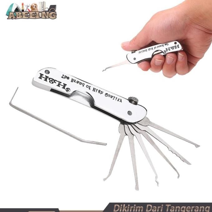 Lock Pick Locksmith Tools Alat Pembuka Kunci Gembok FORSALE