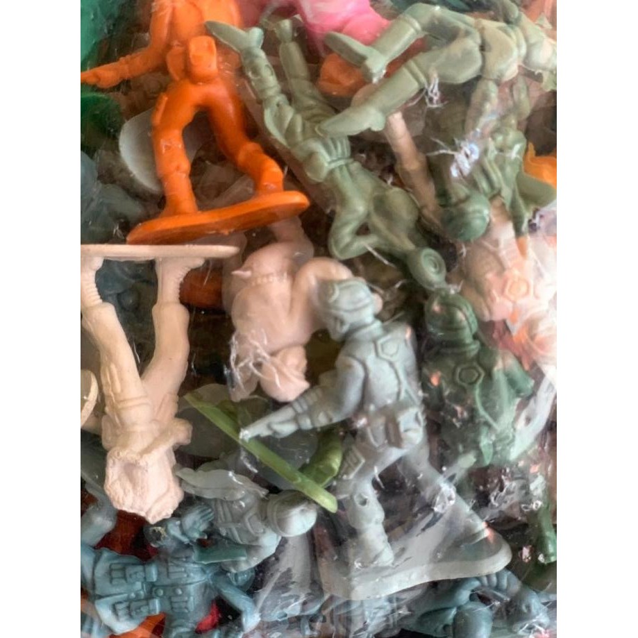 mainan miniatur tentara tentara mainan kiloan isi 100 promo termurah BPS