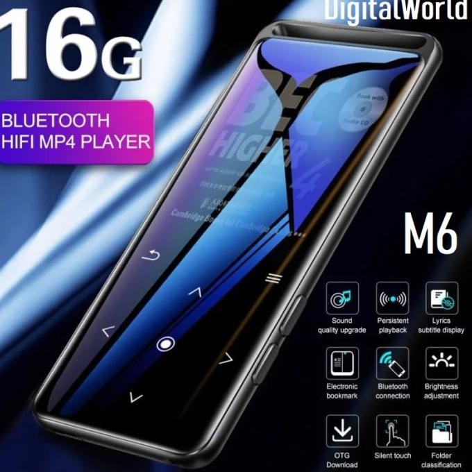 NEW BENJIE M6 Type-C Bluetooth 5.0 16Gb DAP MP3 MP4 player V Ruizu X02