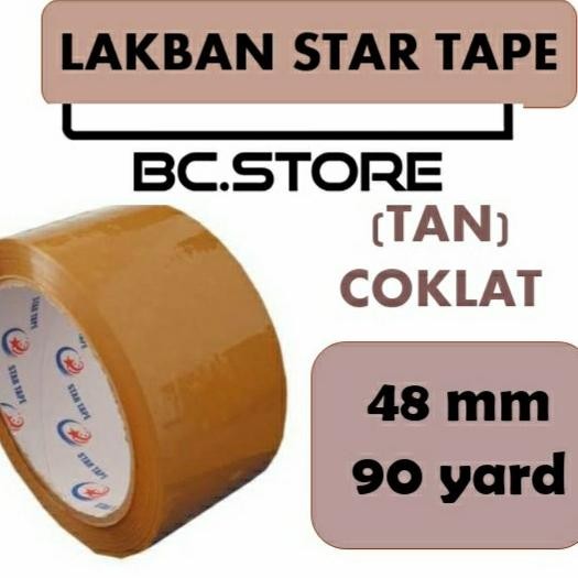 

LAKBAN ( 6 PCS ) 90 YARD X 48 MM murah