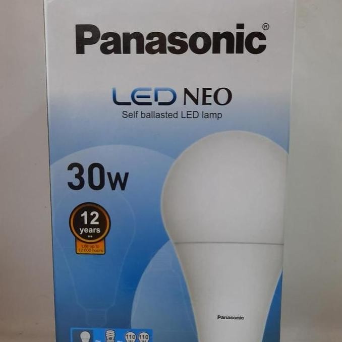 Promo Lampu Led Bulb Neo Panasonic 30 Watt Putih
