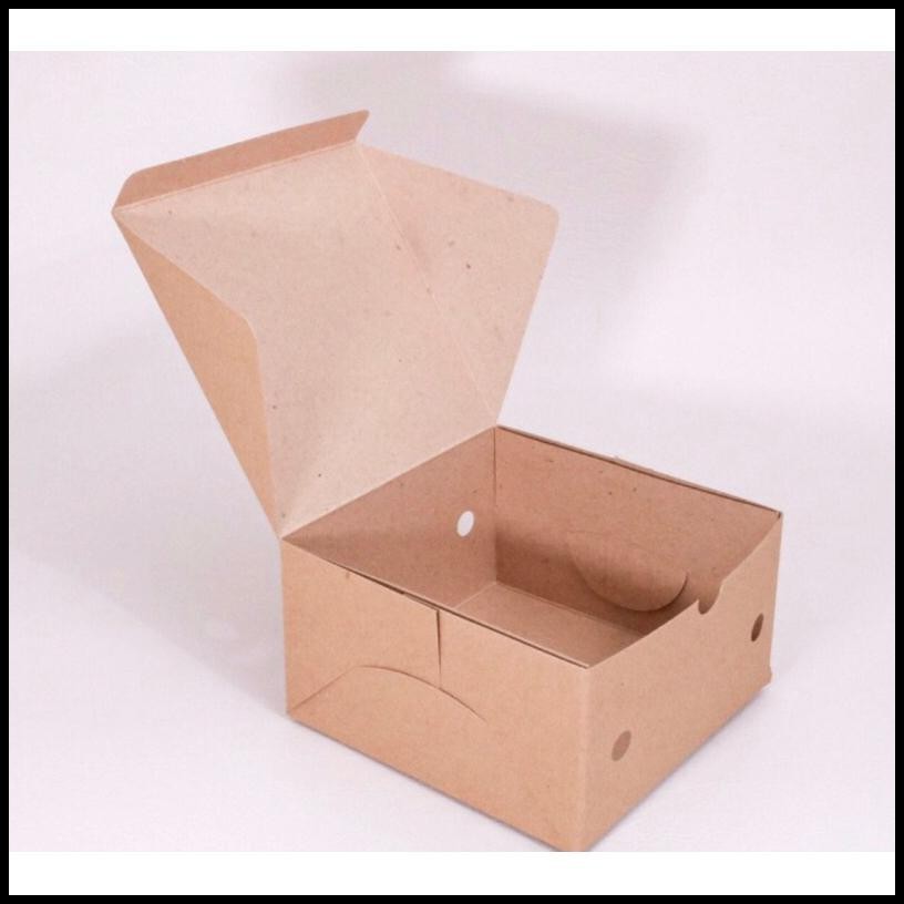 

Ready Snack Box Kraff Coklat 12X12 12X14 Cm/100Pcs {Terlaris|Best Seller}