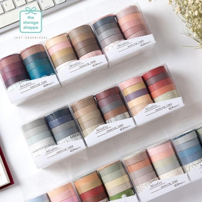 Washi Tape Masking 10 Roll Pack murah