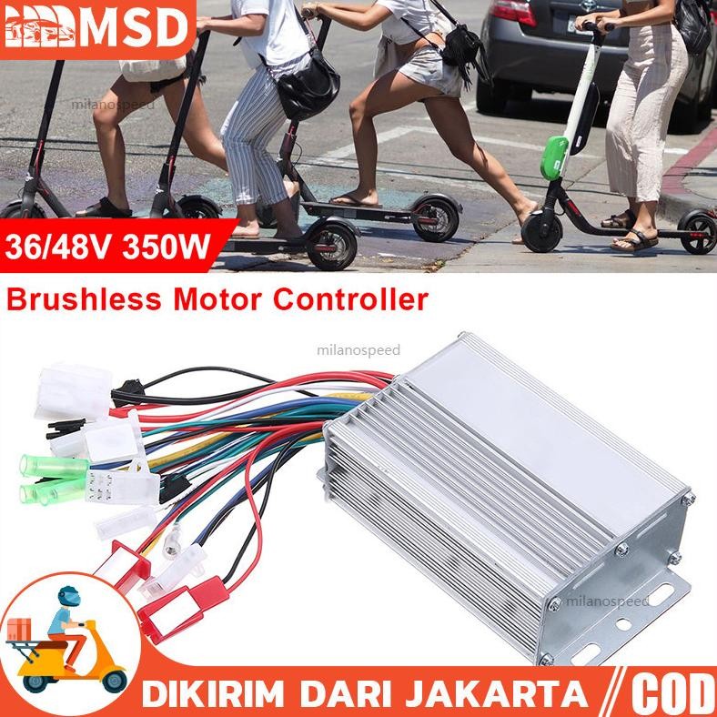 36V/48V 350W Brushless Motor Controller DC Motor Regulator Speed Controller