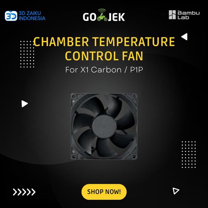 Bambulab X1 Carbon P1P Chamber Temperature Control Fan Co
