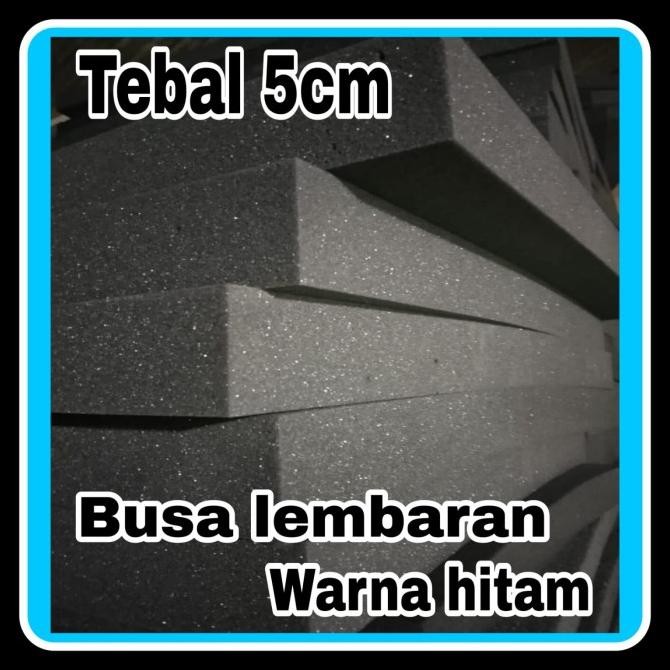 Busa Lembaran 5Cm.Busa Lembaran.Busa Hitam Co