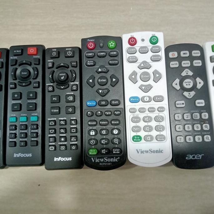 Remote Proyektor Infocus Viewsonic Acer Benq Co