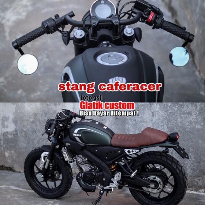 STANG CAFERACER CLUBMAN XSR155 HITAM
