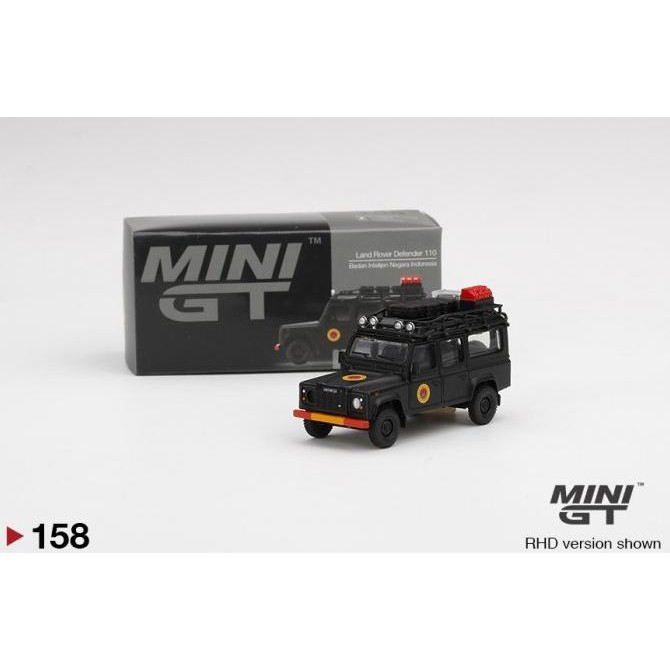 Promo Mini Gt 1/64 Land Rover Defender 110 Badan Intelijen Negara Indonesia Mgt00158-R