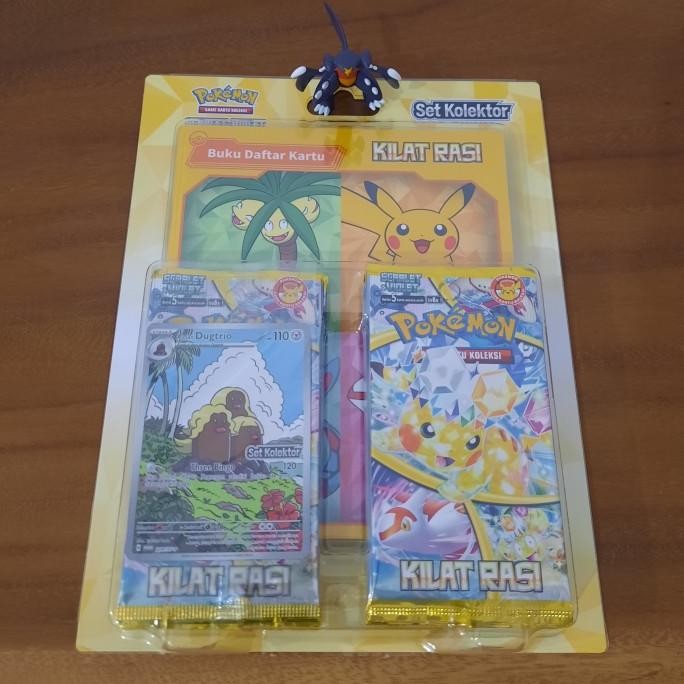Sale Set Kolektor Kilat Rasi - Pokemon Game Kartu Koleksi Scarlet & Violet