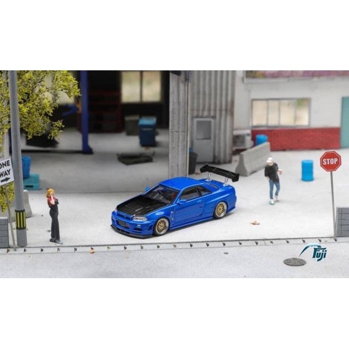 Murah D.Bo Dcm Rwb 993 Rwb993 Ducktail Green - Hy Model Vw Bus Gulf - Fuji Nissan Gtr R34 Carbon Hoo