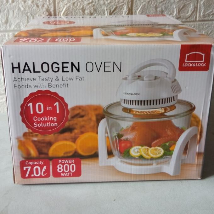 

&<&<&<&] lock n lock halogen oven 10 in 1 preloved