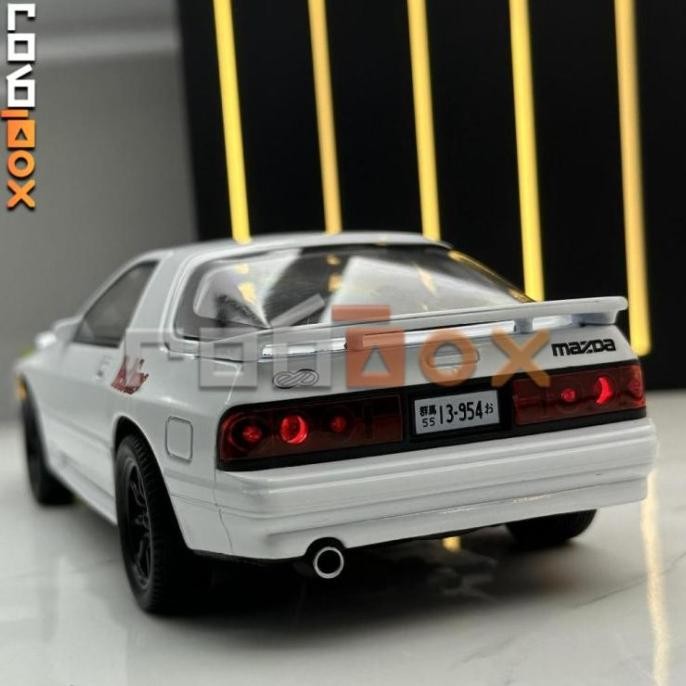 Grosir Diecast Alloy Collection Mazda Rx7 Rx-7 Scala 1:24 Sound Light Pullback (R101)
