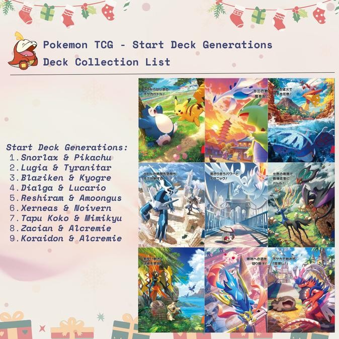 Promo Pokemon Tcg - Start Deck Generation - Starter Deck Japan