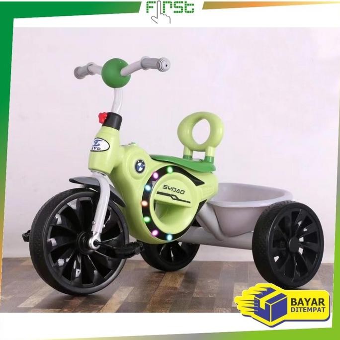 Promo Fh M190 Sepeda Anak Roda 3 Sepeda Roda Tiga Menyenangkan Sepedah Anak Roda 3 Sepeda Mini Anak 