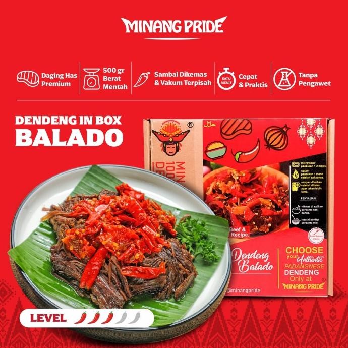 

500gr Dendeng Balado Minang Pride