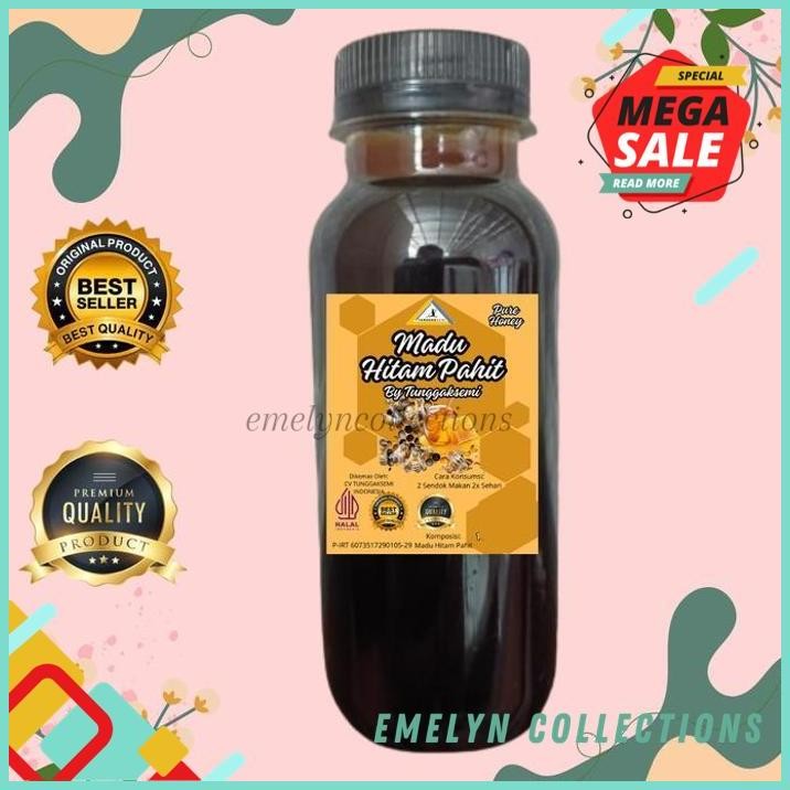 

TUNGGAKSEMI MADU CAIR MADU MURNI ASLI MADU HITAM PAHIT 150G KUALITAS TERBAIK !!!