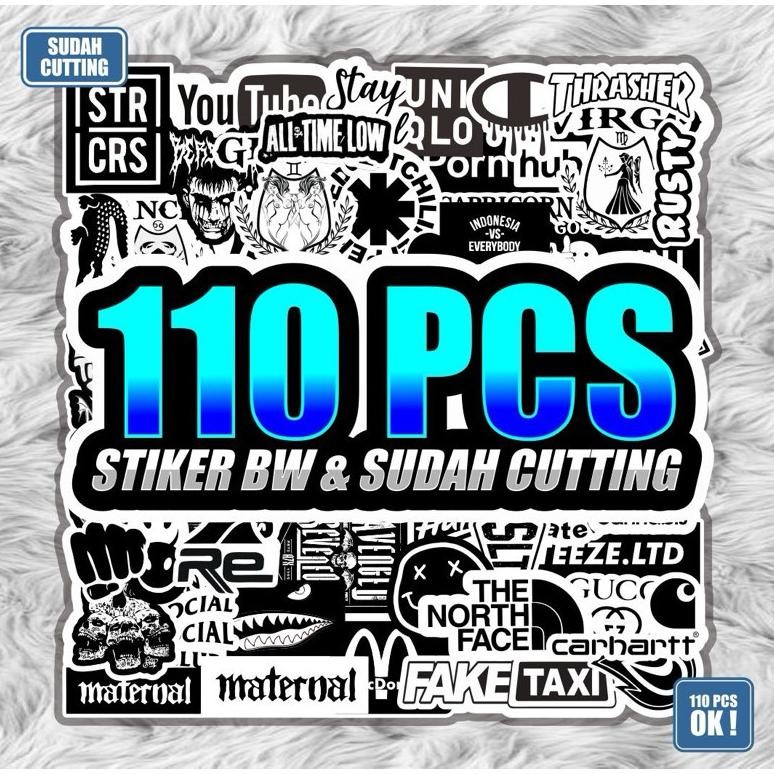 

Promo Gila Stiker Pack Logo Mini Isi 110 Pcs Stiker Brand Meme Stiker Tumbles Isi Banyak Berkualitas Keren