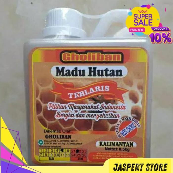 

MADU HUTAN SUPER 500 GR ASLI MURNI TERLARIS BY JASPERT STORE TERBAIK !
