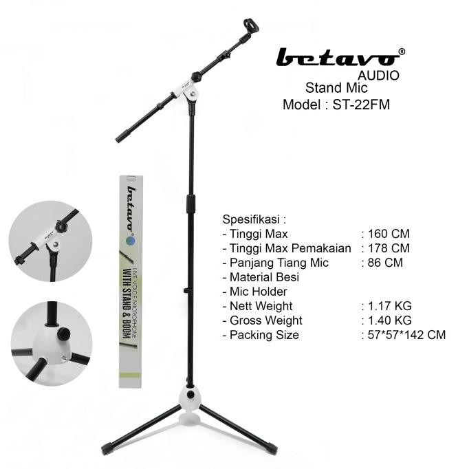 Stand Mic St-22Fm Co
