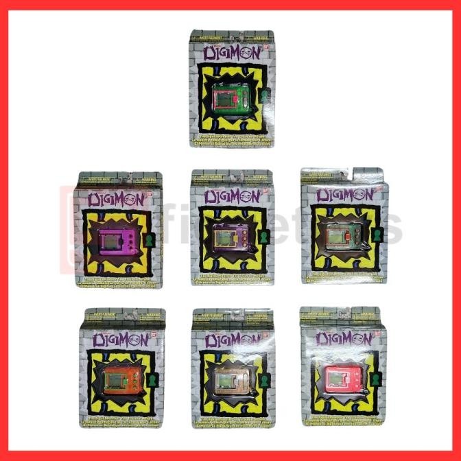 Bandai Original Digimon Digivice Virtual Pet Monster - Gray