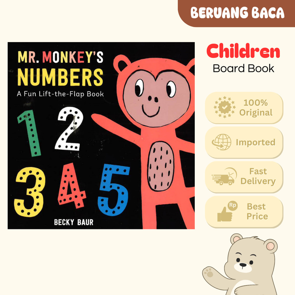 MR. MONKEY'S NUMBERS: A FUN LIFT-THE-FLAP BOOK