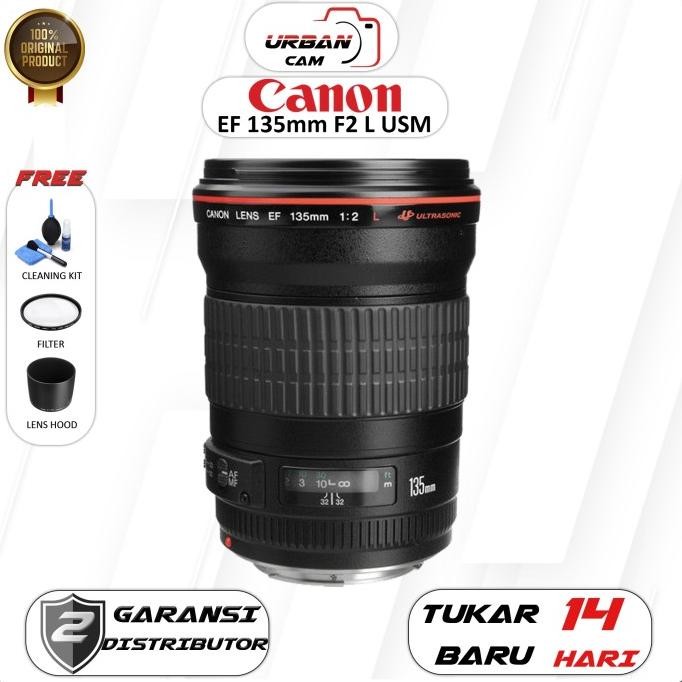Sale Canon Ef 135Mm F2 L Usm / Canon Ef 135Mm F2L Usm / Lensa Canon Ef 135Mm F2 L Usm