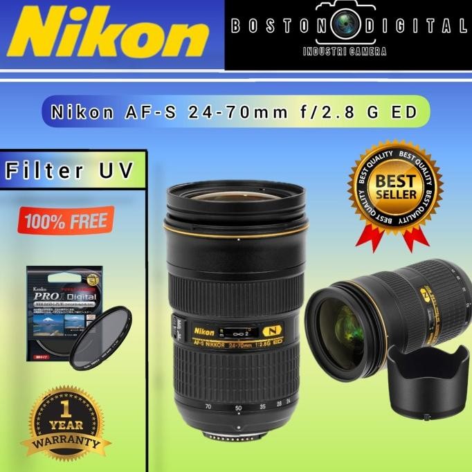 Grosir Lensa Nikon Afs Nikkor 24-70Mm F2.8E Ed Vr / Nikon Afs 24-70Mm F2.8 Vr