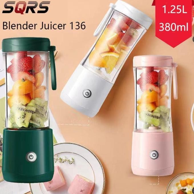 Blender Jus Portable 6 Mata Pisau Blender Jus Buah