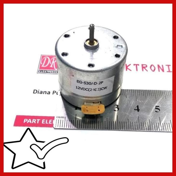 [DRE] Dinamo Motor DC 12 V CW putar kanan volt 2400rpm DC12v 12v 12volt bor