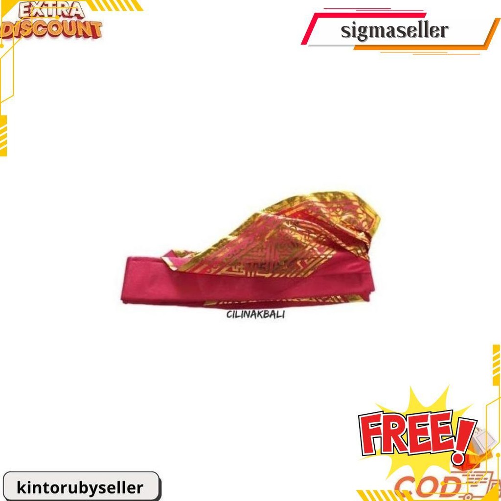 Udeng Topi Pria Ikat Kepala Pria Udeng Prada Bali Jadi Cod Bisa Cod