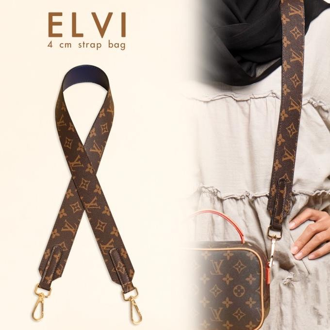 Elvi Tali Tas Selempang Wanita Lebar 4 cm Lecari