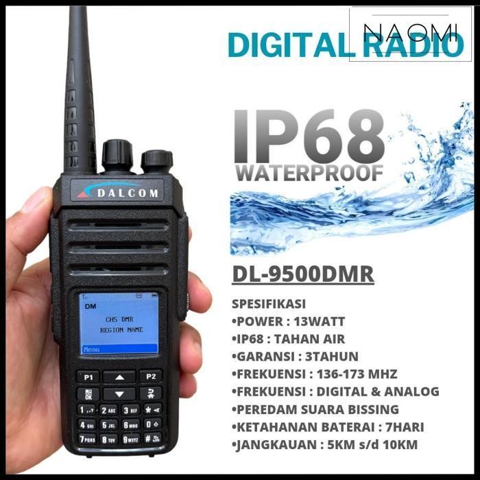 Baru Ht Digital Dalcom Dl-9500 Dmr