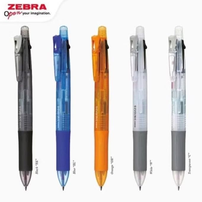 

NEW Zebra - Pulpen Zebra Sarasa 3+S Gel Pen 4in1 3 Pen Warna 1 Pensil