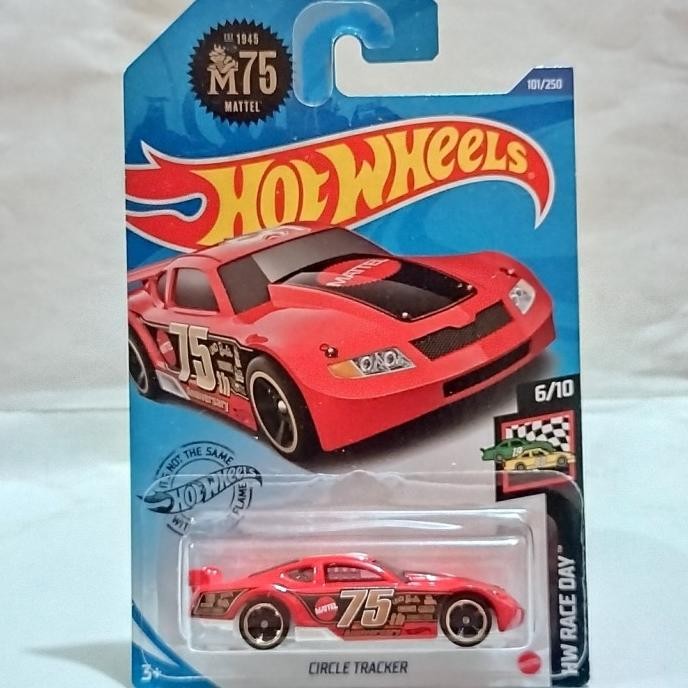 Hot Wheels Hotwheels CIRCLE TRACKER HW Race Day Merah/Red