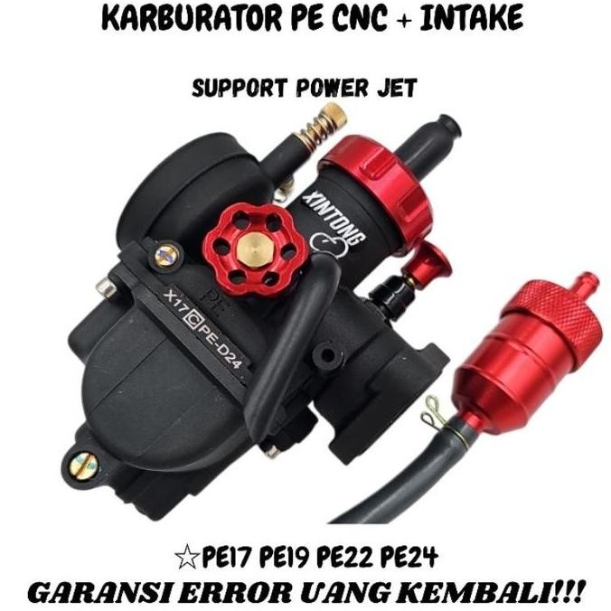 KARBURATOR KARBU PE INTAKE PE 17 19 22 24 26 28 PNP TIGER MEGAPRO OLD GL PRO GL MAX CB 100 2104T