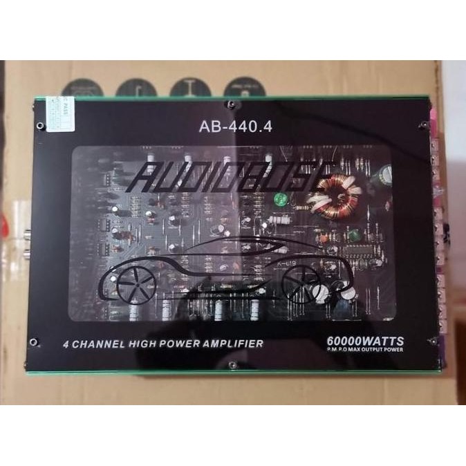 POWER 4 CHANNEL AUDIOBOSE AB 440