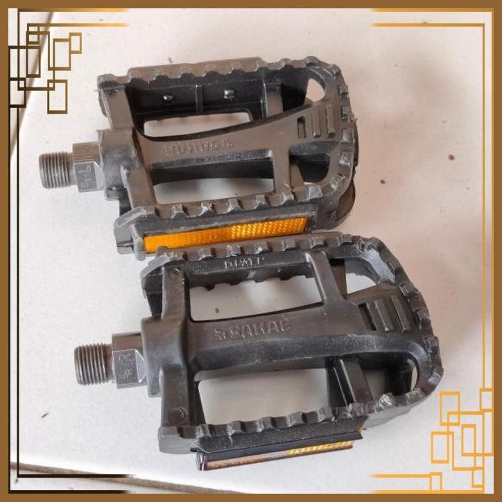 [RHV] PEDAL SAKAE SR JAPAN ORI SEPEDA VINTAGE MTB ROADBIKE OSBMX BRIDGESTONE