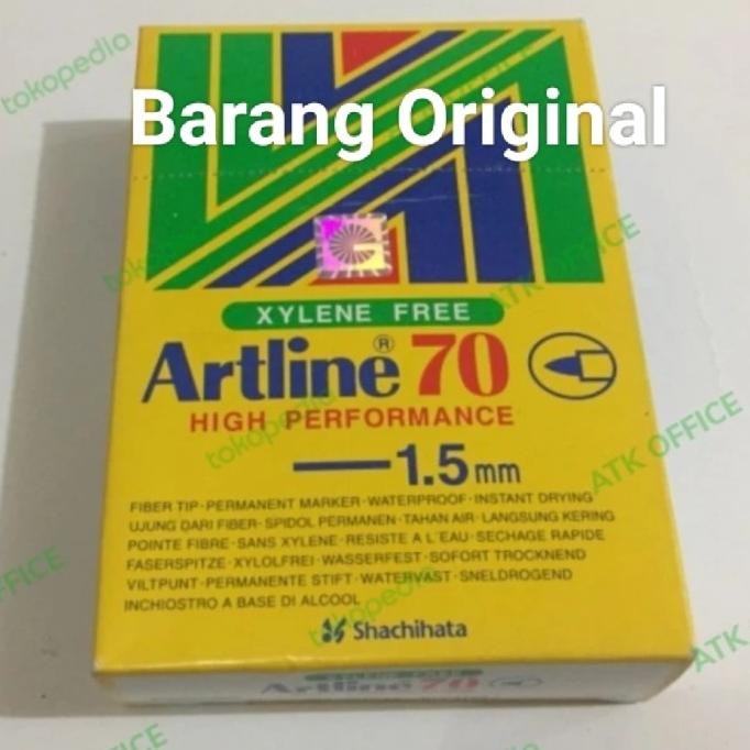 

HARGA DISC - Spidol Artline 70 permanent Sedus (12pcs) Spidol Permanen Marker