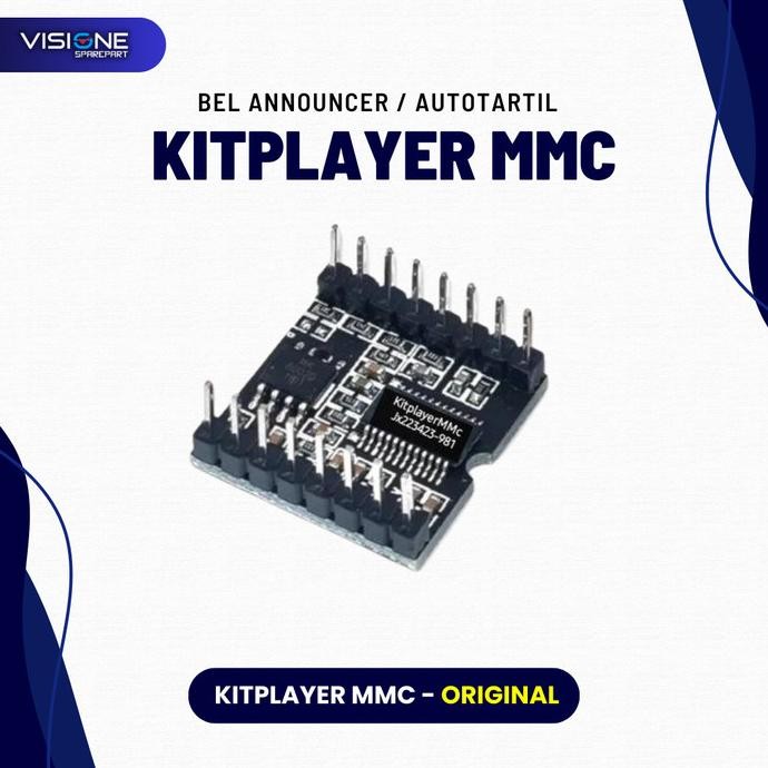 Visione Sparepart Kit Bel Sekolah & Autotartil - Kitplayer Original New Stok