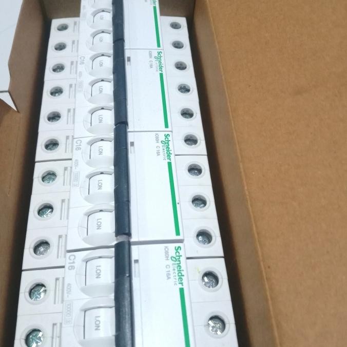 ORIGINAL MCB IC60H C 16A 3P SCHNEIDER / mcb 3p 16a schneider