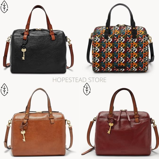 Tas Wanita Branded Fossil RS Rachel Satchel 100% Original