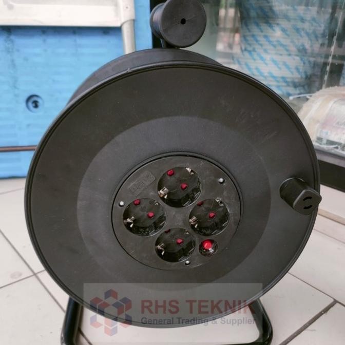 Kabel Roll Stopkontak 3 X 2.5Mm 15Mtr Kabel Roll Industrial Dengan Fuse Pengaman New Stok