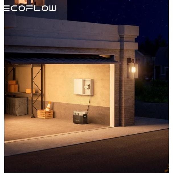 Ecoflow Automatic Transfer Switch - Switch Ohm Dual Power Untuk Pln Dan Genset Portable Power Statio